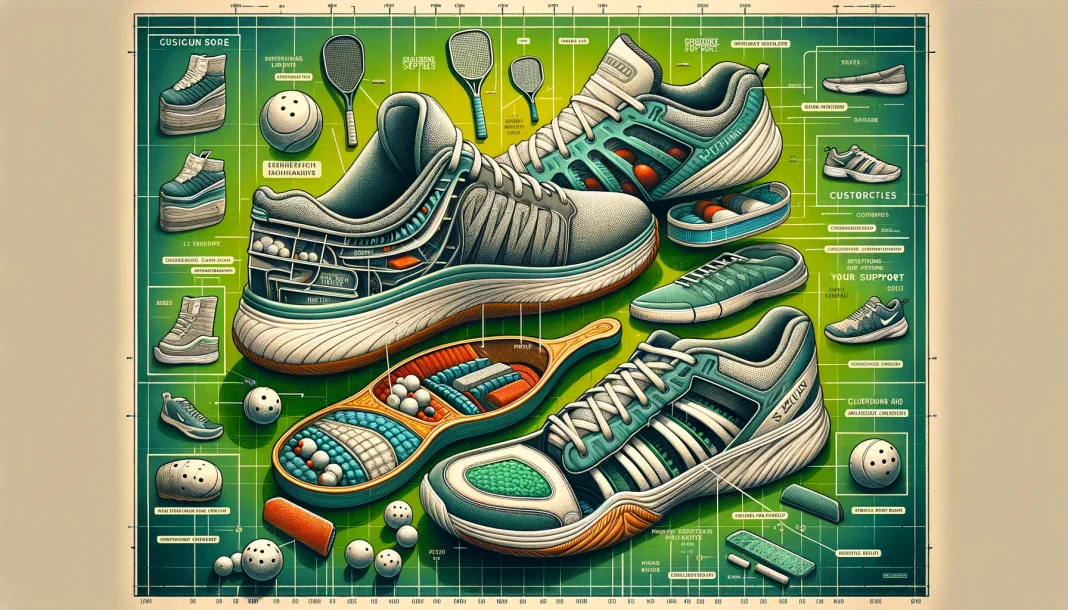 Comparing Pickleball Shoes: Cushioning and Support