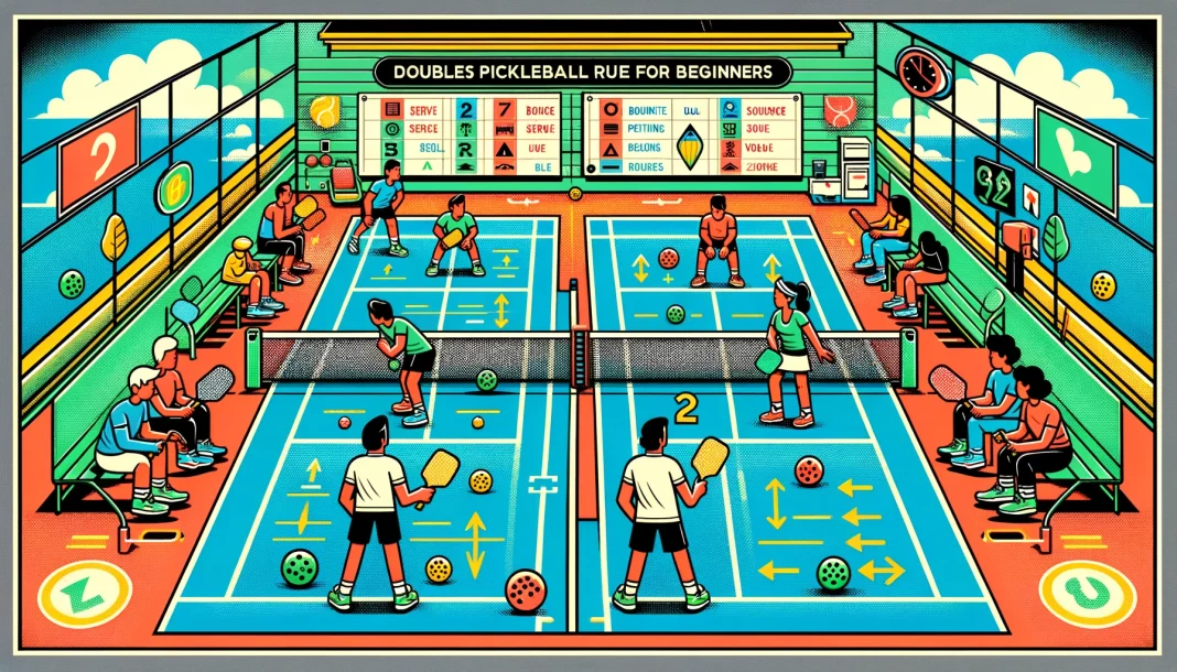 Doubles Pickleball Rules for Beginners
