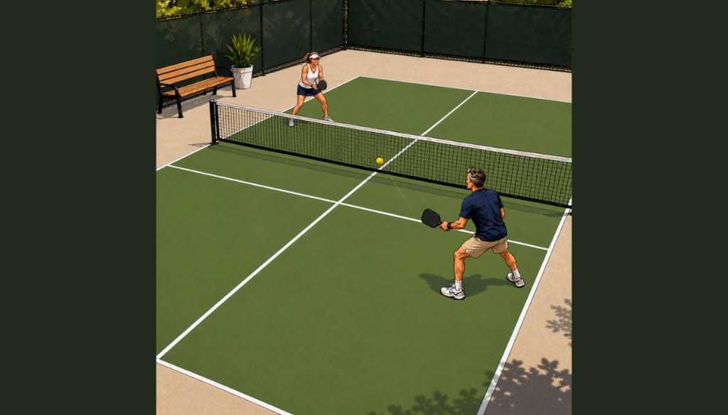 The Crosscourt Dink Pressure Ladder: How Good Players Create Angles Without Taking Risks