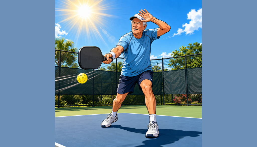 The Sun Glare Problem No One Talks About In Pickleball