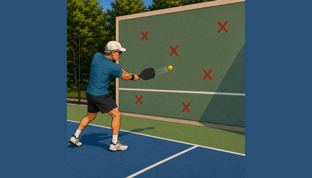 The Backhand Wall Drill: Find Out Which Backhand Is Actually Failing You