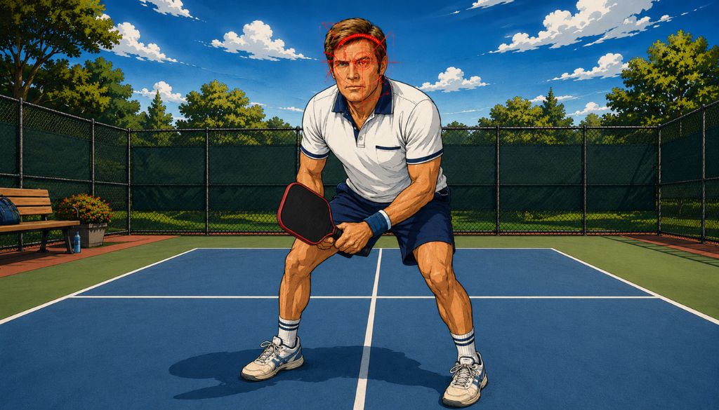 How Your Vision Shapes Your Pickleball Reactions